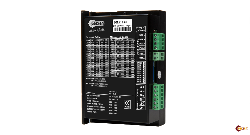 澳门新京葡萄城威尼斯DMA1182-1交流110V系列步进电机驱动器